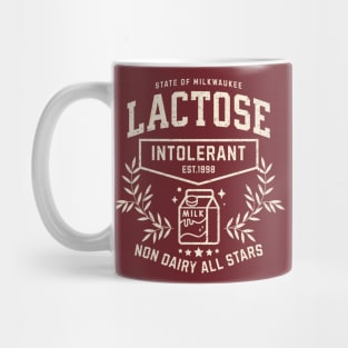 Lactose Intolerant Funny Cringy Gift For Friends Milk Free Lactose Tolerant, Meme Gen Z Teenager Allergy LMAO Mug